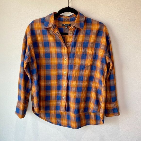 Madewell Westward Shirt in Ardan Plaid S - Picture 1 of 7